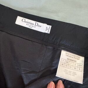 Christian Dior Black Pants